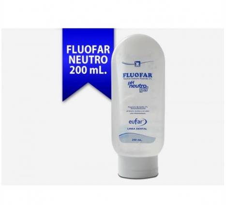 Fluor dental en gel – Fluofar – Eufar